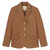 Joules Women's Canterly Formal Tweed Suit Blazer - Brown Herringbone Colour thumbnail