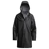 Stutterheim Stockholm Lightweight Raincoat - Black Colour thumbnail