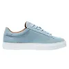 Oliver Sweeney Men's Almada Perforated Calf Suede Cupsole Trainers - Blue Colour thumbnail