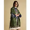 Joules Women's Elissa Jacquard Scarf - Khaki Green Colour thumbnail
