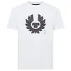 Belstaff Men's Cotton Jersey Bitmap T-Shirt - White Colour thumbnail