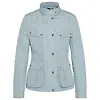 Barbour International Women's Halsey Quilted Jacket - Light Steel/Silver Birch Colour thumbnail