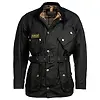 Barbour International Men's Original Waxed Jacket - Black Colour thumbnail