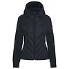 Barbour International Women's Dakota Quilted Sweat Jacket - Black Colour thumbnail