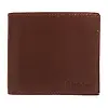 Barbour Men's Colwell Leather Billfold Wallet - Brown/Classic Colour thumbnail