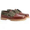 Barbour Men's Deck Boat Shoes - Mahogany Colour thumbnail