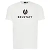 Belstaff Men's Cotton Jersey Signature T-Shirt - White Colour thumbnail