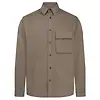 Belstaff Men's Garment Dye Cotton Scale Shirt - Surplus Green Colour thumbnail