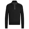 Belstaff Men's Merino Wool Kilmington Quarter Zip Jumper - Black Colour thumbnail