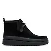 Clarks Wallabee FTR2 Hi Shoe - Black Suede Colour thumbnail
