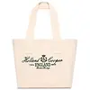 Holland Cooper Women's Essential Tote Bag - Ecru Racing Green Colour thumbnail