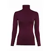 Holland Cooper Women's Essential Roll Neck - Burgundy Colour thumbnail