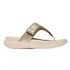 FitFlop Women's F-MODE GO Adjustable Toe-Post Sandals - Platino Colour thumbnail