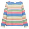 Joules Women's Harbour Long Sleeve Top - Multi Stripe Colour thumbnail