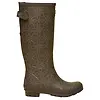 Joules Women's Adjustable Tall Printed Wellies - Brown Colour thumbnail