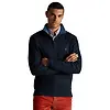 Joules Men's Alistair French Ribbed Knit Quarter Zip Sweatshirt - Navy Colour thumbnail