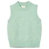 Joules Women's Holly Knitted Vest - Green Colour thumbnail
