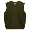 Joules Women's Holly Knitted Vest - Khaki Green Colour thumbnail