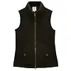 Joules Women's Heritage Regular Polar Fleece Gilet - Black Colour thumbnail