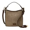 Joules Women's Bucket Bag - Neutral Herringbone Colour thumbnail
