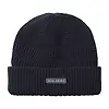 Sealskinz Gressenhall Waterproof Cold Weather Textured Stripe Roll Cuff Beanie - Navy Colour thumbnail