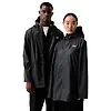 Hunter Unisex Downpour Jo Pu Rain Parka - Black Colour thumbnail