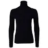 Holland Cooper Women's Buttoned Knit Roll Neck - Black Colour thumbnail