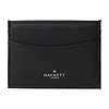 Hackett Men's Luxe Leather Cardholder - Black Colour thumbnail