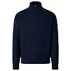 Hackett Men's Cotton Quarter Zip Jumper - Navy Colour thumbnail