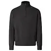 Hackett Men's Cotton Quarter Zip Jumper - Charcoal Grey Colour thumbnail