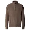 Hackett Men's Lambswool Quarter Zip Jumper - Putty Beige Colour thumbnail