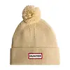 Hunter Brenig Ribbed Pom Beanie - Gravel Colour thumbnail