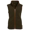 Holland Cooper Women's Country Fleece Gilet - Khaki Borg Colour thumbnail