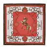 Holland Cooper Women's Regal Horse Silk Scarf - Sienna Colour thumbnail