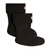 Hunter Recycled Fleece Cuff Short Boot Socks - Black Colour thumbnail