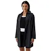 Hunter Women's Benja Rain Coat - Jet Black Colour thumbnail