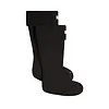 Hunter Recycled Fleece Cuff Tall Boot Socks - Black Colour thumbnail