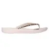 FitFlop Women's IQUSHION Multi-Crystal Ergonomic Flip-Flops - Nude Rose Colour thumbnail