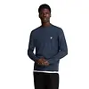 Lyle & Scott Men's Premium Merino Crew Neck Jumper - Midnight Navy Colour thumbnail