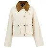 Barbour Women's Cropped Beadnell Casual Jacket - Light Pearl/Dress/Beige Colour thumbnail