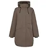 Didriksons Women's Lilian Waterproof Parka - Mocha Brown Colour thumbnail