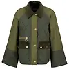 Barbour Women's Martha Quilted Jacket - Olive/Dark Moss/Ancient Tartan Colour thumbnail