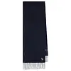 Paul Smith Men's Zebra Lambswool Scarf - Navy Colour thumbnail