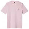 PS By Paul Smith Men's Organic Cotton Zebra Logo T-Shirt - Pink Colour thumbnail