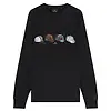 Paul Smith Men's Cycling Caps Sweatshirt - Black Colour thumbnail