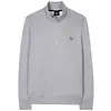 Paul Smith Men's Zebra Logo Zip-Neck Sweatshirt - Grey Marl Colour thumbnail