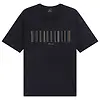 PS By Paul Smith Men's Stitch Stripe Print T-Shirt - Black Colour thumbnail