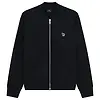 PS By Paul Smith Men's Zebra Logo Cotton Bomber Jacket - Black Colour thumbnail