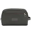 Barbour Men's Wax Washbag - Olive/Brown Colour thumbnail