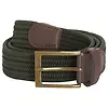 Barbour Men's Nevis Stretch Webbing Belt - Dark Olive Colour thumbnail